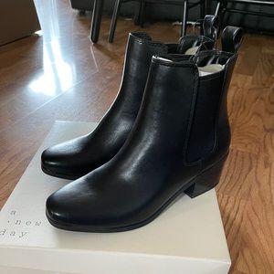 Brand New Black Heeled Boots